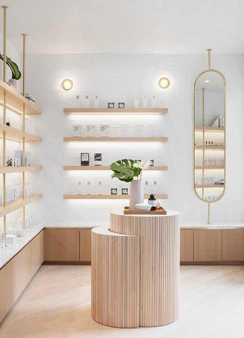 Thiết kế shop mỹ phẩm cao cấp