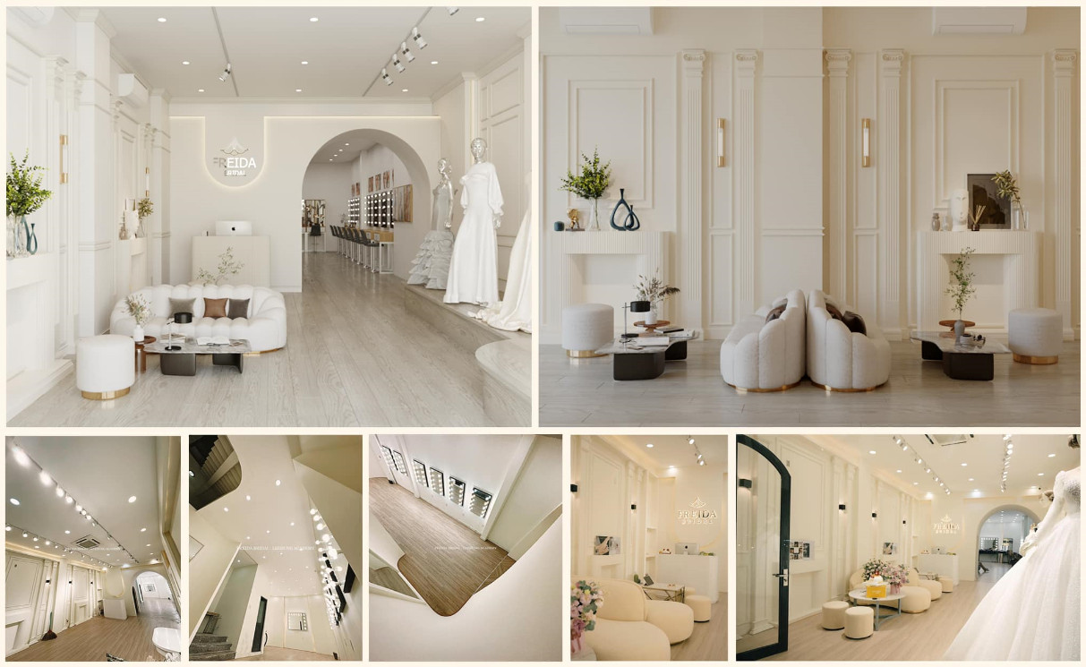 Thiết kế studio áo cưới tại Đà Nẵng