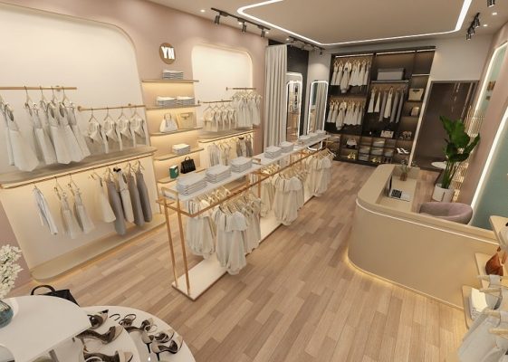 Nhà thiết kế cửa hàng quần áo chuyên nghiệp ở Đà Nẵng