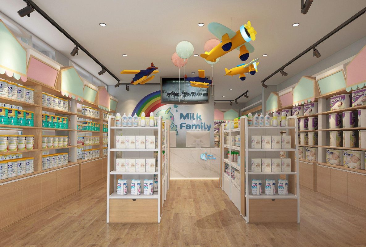thiết kế shop mẹ và bé nhỏ tại đà nẵng