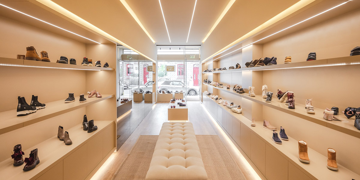 thiết kế shop giày dép rẻ đẹp tại đà nẵng 