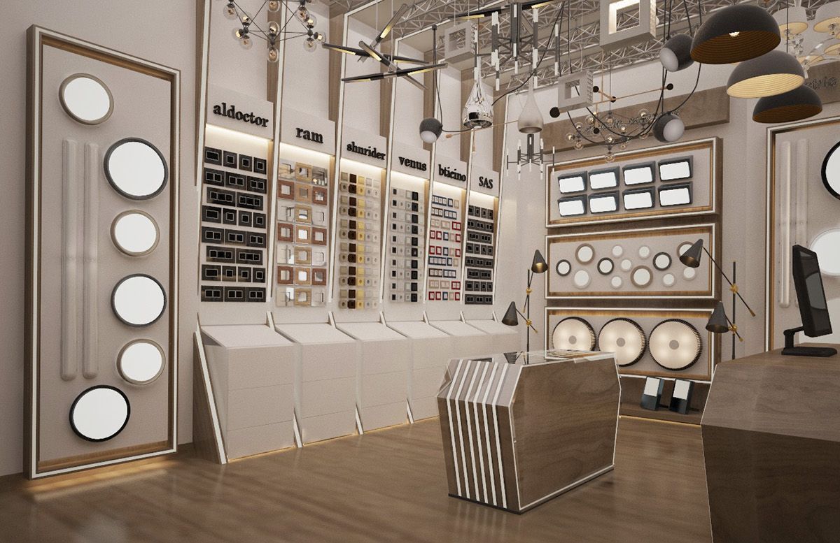 thiết kế cửa hàng điện nước tại đà nẵng