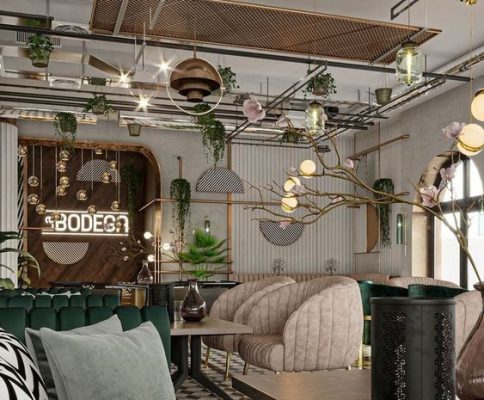 Thiết kế nội thất quán cà phê cao cấp