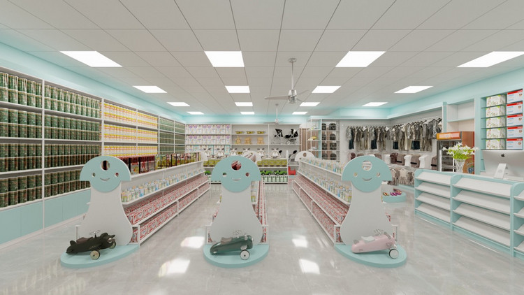 Sáng tạo không gian thân thiện trong việc thiết kế cửa hàng mẹ và bé Đà Nẵng