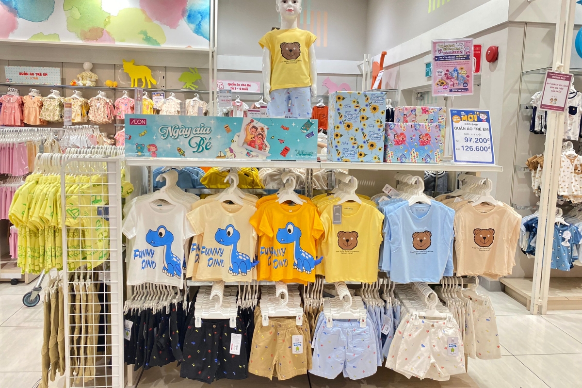 Lợi ích của việc thiết kế cửa hàng quần áo trẻ em đẹp mắt tại Đà Nẵng